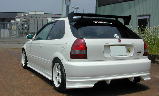 Ek 9 シビック リアバンパースポイラー Frp Ek3ドア 前 後期 J Blood