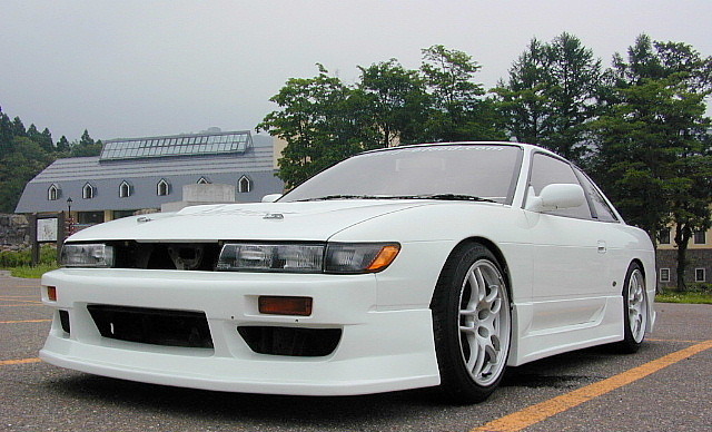 S13 シルビア フロントバンパースポイラー ソフトFRP [j.blood]