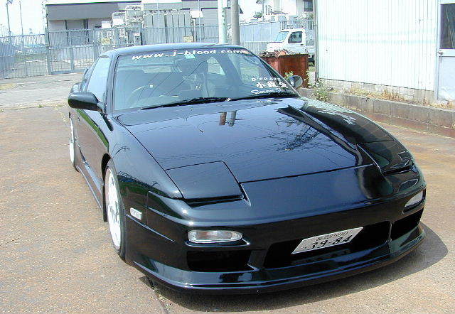 180SX フロントバンパースポイラー ソフトFRP（前/中/後期） [j.blood]