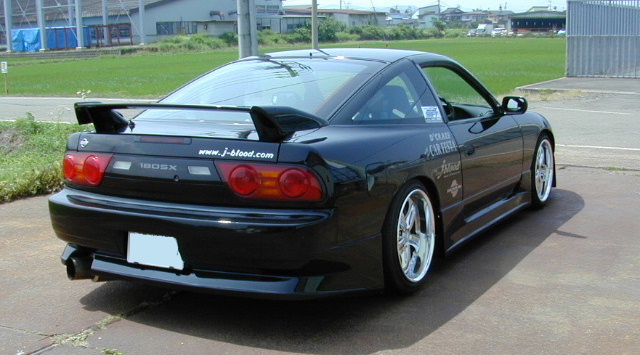 180SX リアバンパースポイラー ソフトFRP（前/中/後期） - 180SX [j.blood]