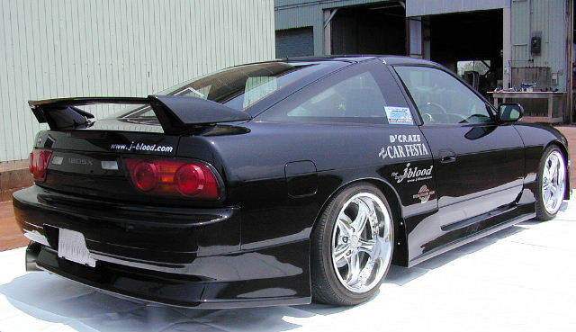 180SX リアバンパースポイラー FRP（前/中/後期） [j.blood]